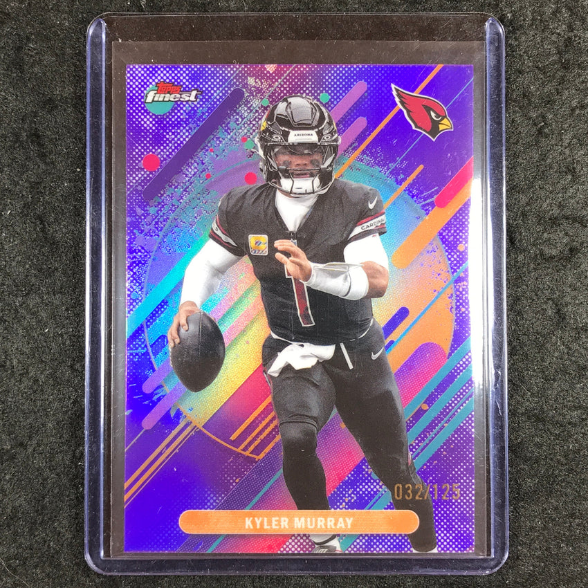 2025 Topps Finest NFL KYLER MURRAY Rare Purple 32/125