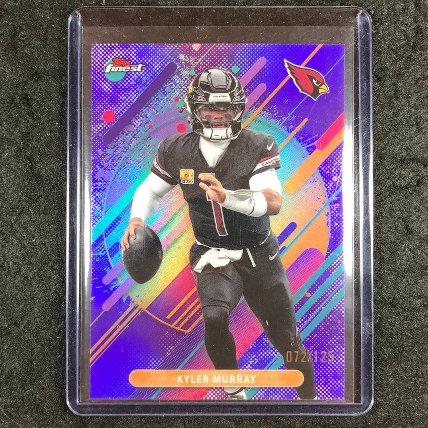 2025 Topps Finest NFL KYLER MURRAY Rare Purple 72/125