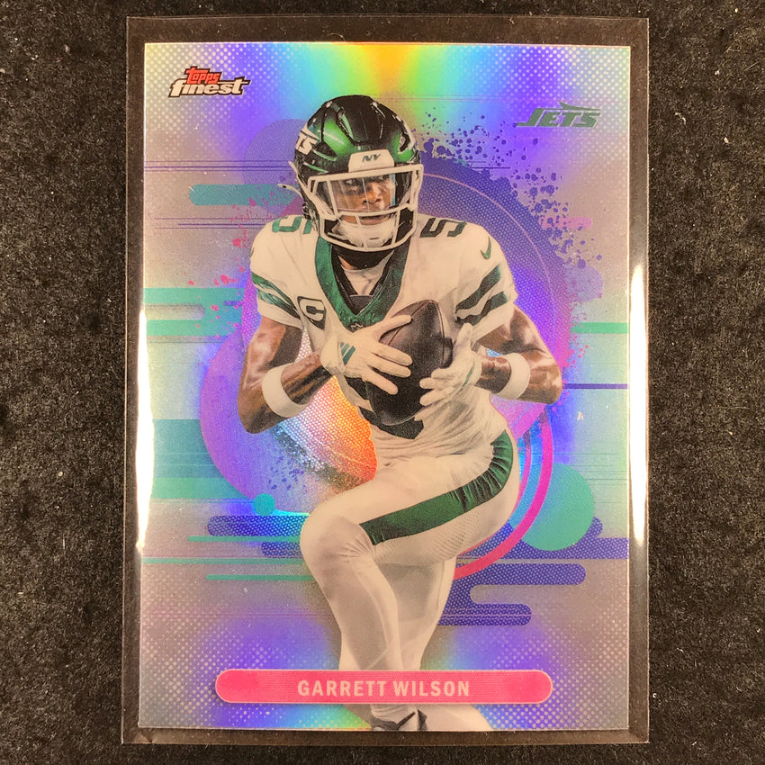 2025 Topps Finest NFL GARRETT WILSON Uncommon Refractor #176