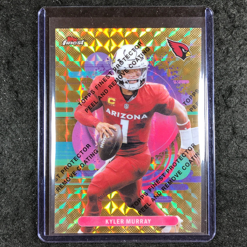 2025 Topps Finest NFL KYLER MURRAY Uncommon Gold Geometric 1/25
