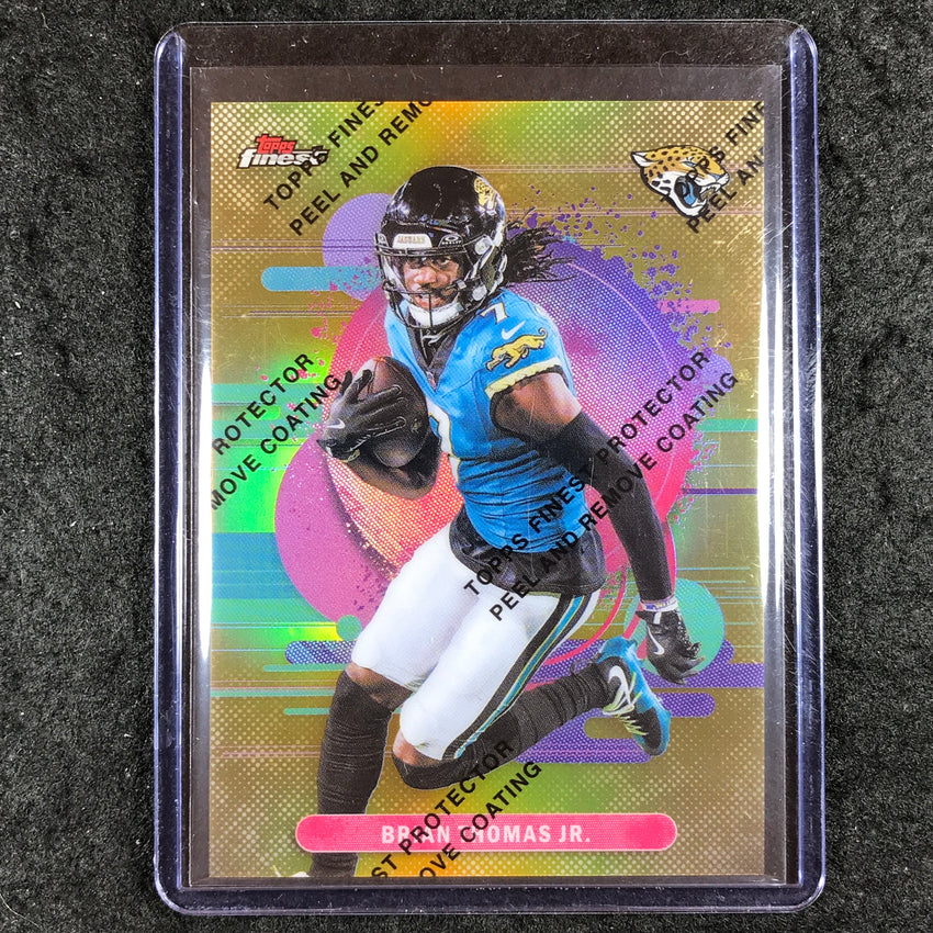 2025 Topps Finest NFL BRIAN THOMAS Uncommon Gold 16/25
