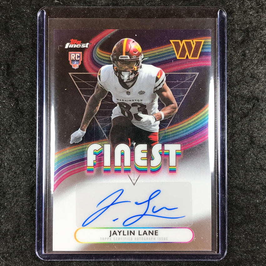 2025 Topps Finest NFL JAYLIN LANE Rookie Finest Auto Base #JL