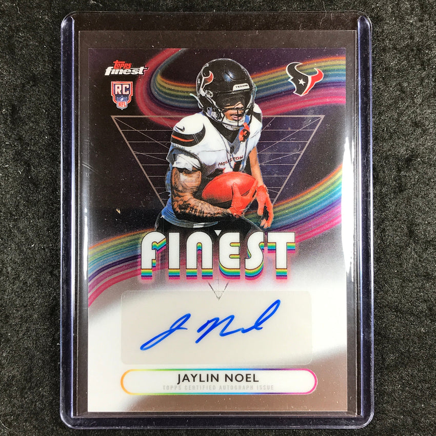 2025 Topps Finest NFL JAYLIN NOEL Rookie Finest Auto Base #JN