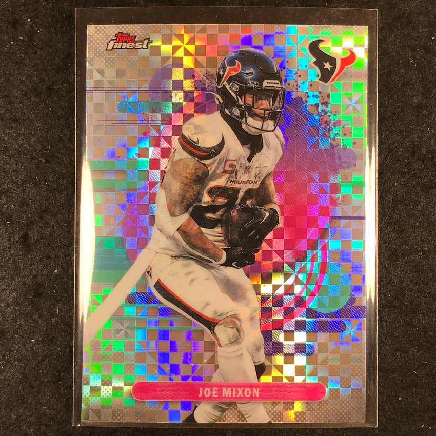 2025 Topps Finest NFL JOE MIXON Uncommon X-Fractor #153
