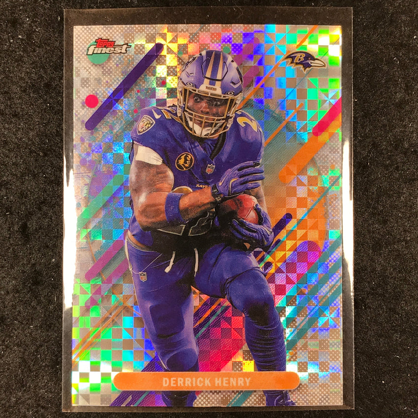 2025 Topps Finest NFL DERRICK HENRY Rare X-Fractor #251