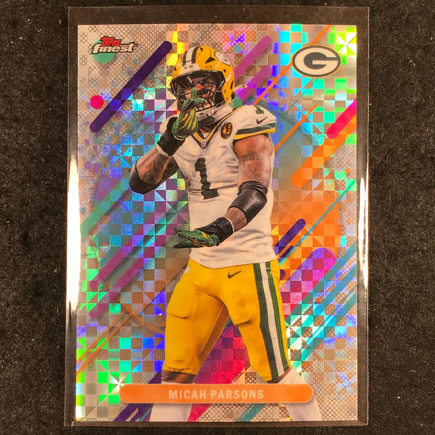 2025 Topps Finest NFL MICAH PARSONS Rare X-Fractor #281
