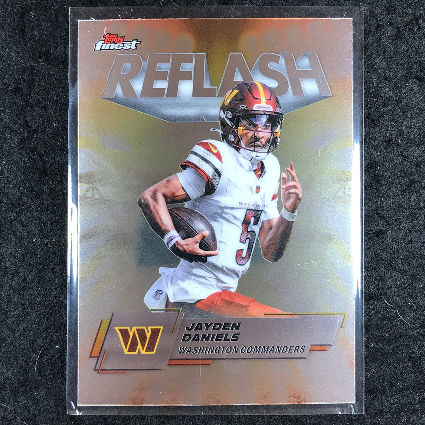 2025 Topps Finest NFL JAYDEN DANIELS Reflash Base #6