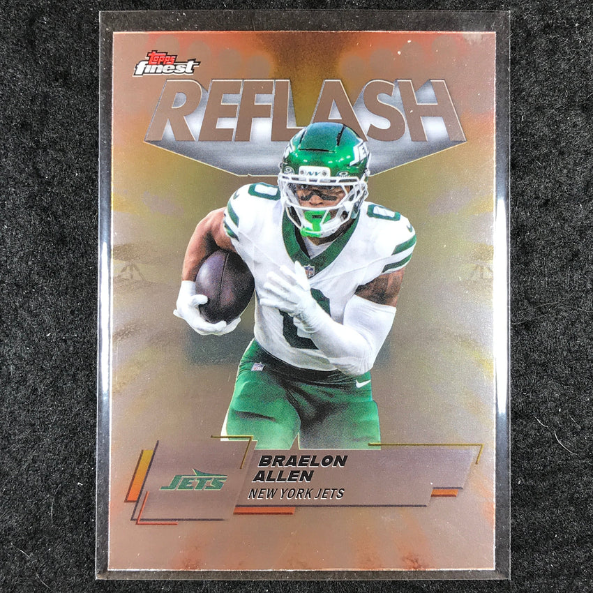 2025 Topps Finest NFL BRAELON ALLEN Reflash Base #8