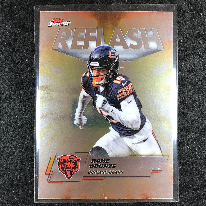 2025 Topps Finest NFL ROME ODUNZE Reflash Base #12