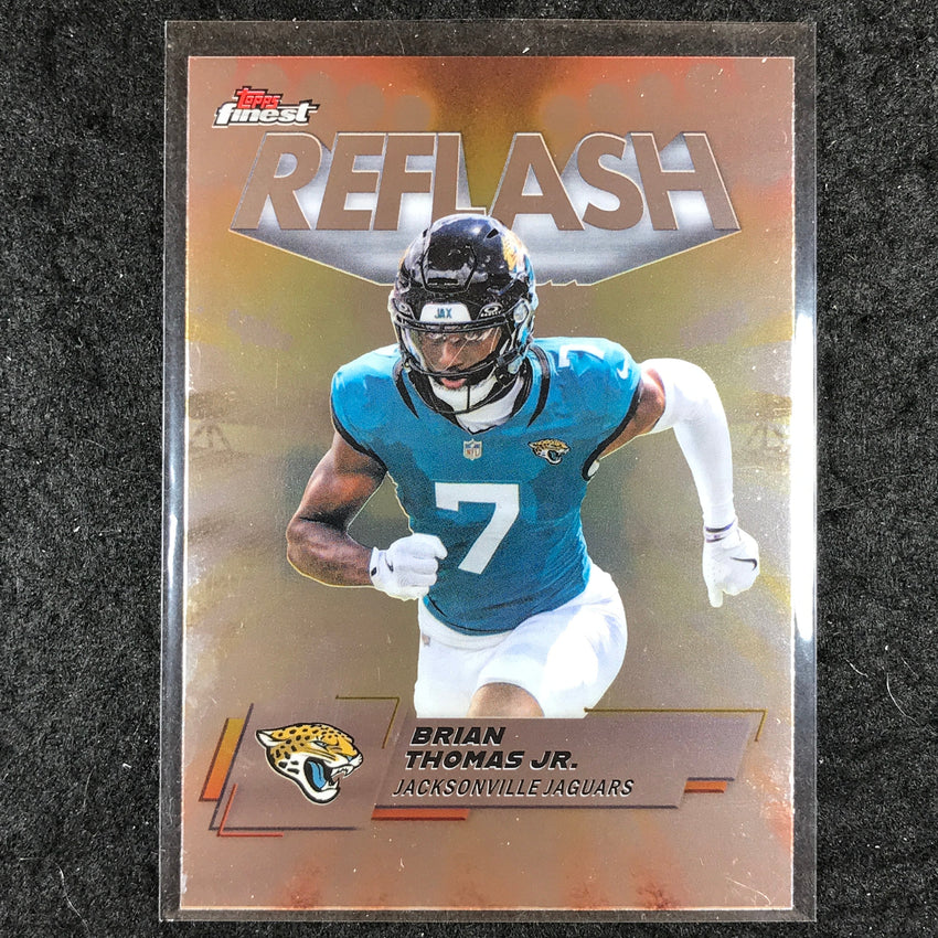 2025 Topps Finest NFL BRIAN THOMAS JR. Reflash Base #13