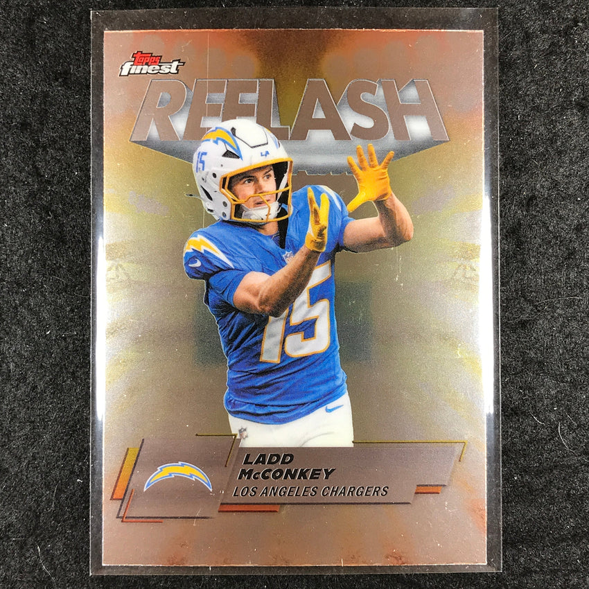 2025 Topps Finest NFL LADD MCCONKEY Reflash Base #15