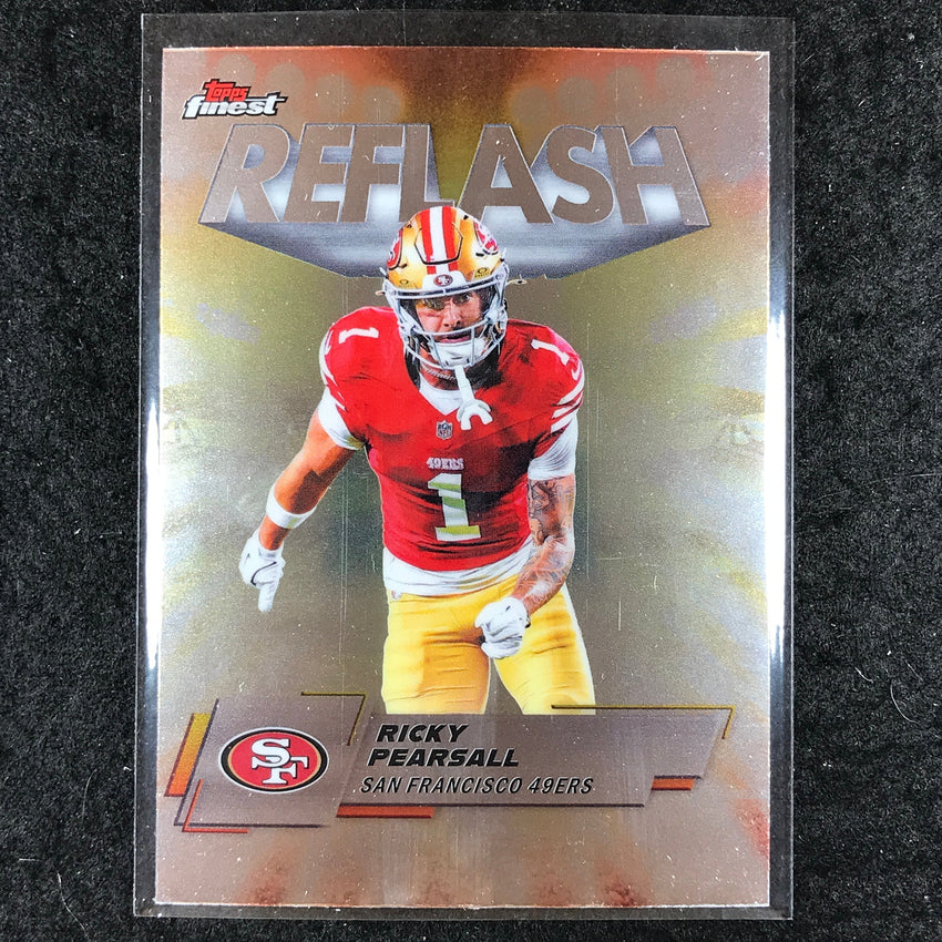 2025 Topps Finest NFL RICKY PEARSALL Reflash Base #17