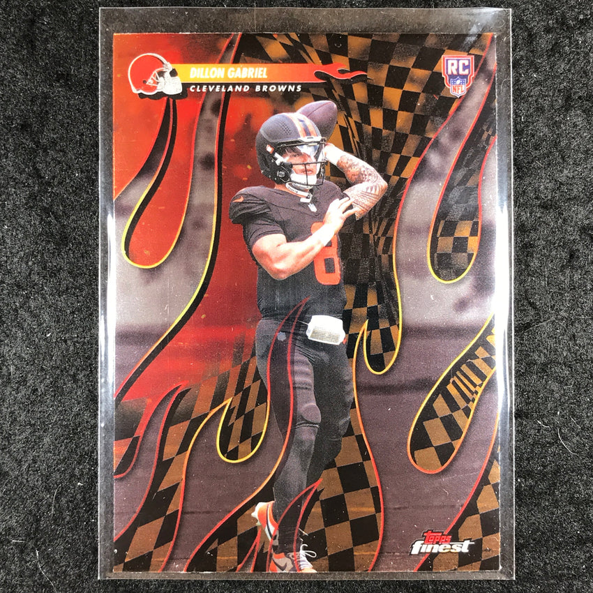 2025 Topps Finest NFL DILLON GABRIEL Torchers Rookie Base #1