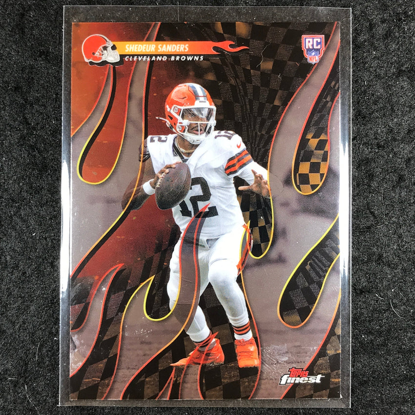 2025 Topps Finest NFL SHEDEUR SANDERS Torchers Rookie Base #2