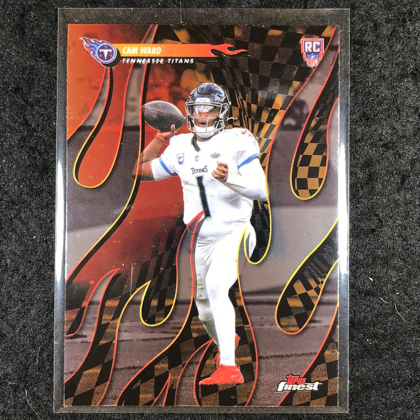 2025 Topps Finest NFL CAM WARD Torchers Rookie Base #5