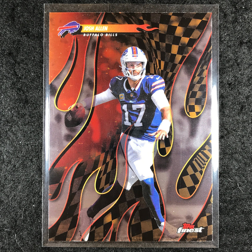 2025 Topps Finest NFL JOSH ALLEN Torchers Base #10