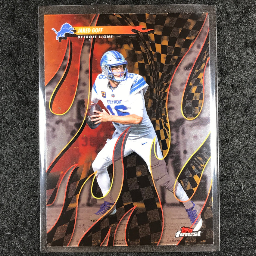 2025 Topps Finest NFL JARED GOFF Torchers Base #16