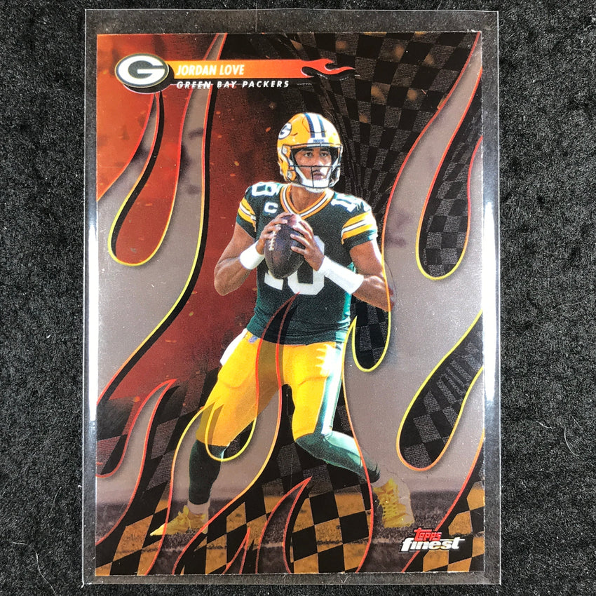 2025 Topps Finest NFL JORDAN LOVE Torchers Base #17