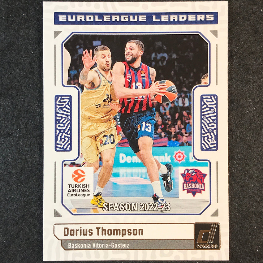 2023-24 Donruss Euroleague DARIUS THOMPSON Euroleague Leaders Base #2