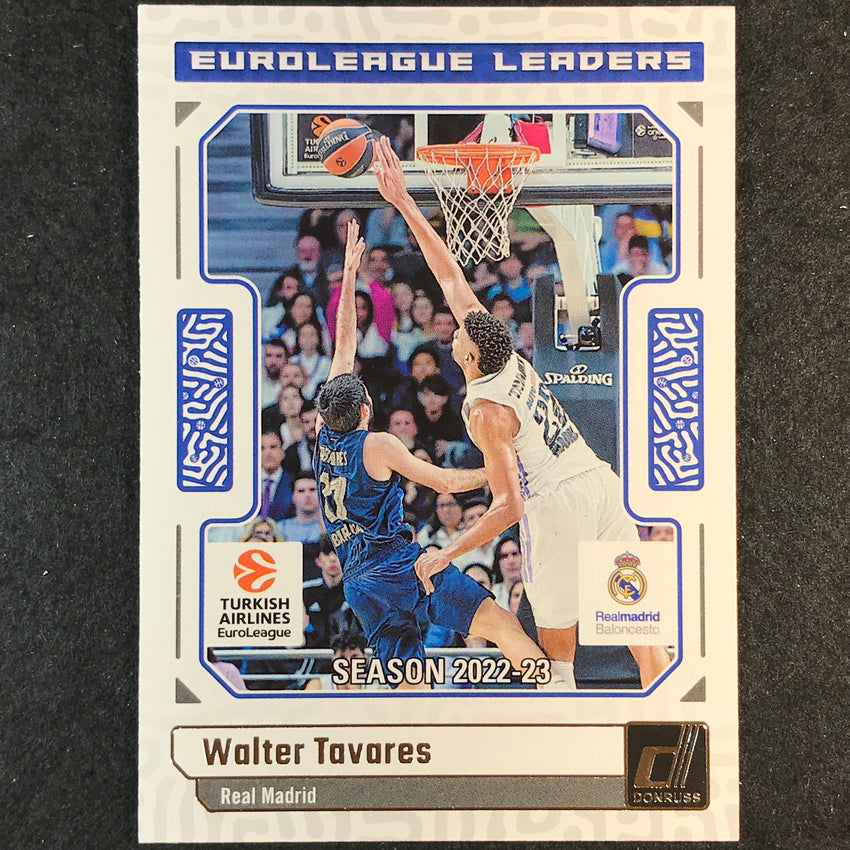 2023-24 Donruss Euroleague WALTER TAVARES Euroleague Leaders Base #5