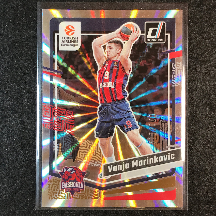 2023-24 Donruss Euroleague VANJA MARINKOVIC Base Holo Laser /149 #1