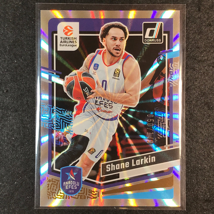 2023-24 Donruss Euroleague SHANE LARKIN Base Holo Laser /149 #6