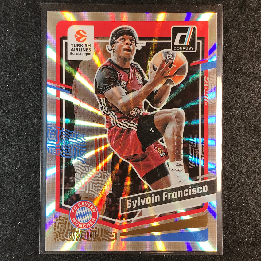 2023-24 Donruss Euroleague SYLVAIN FRANCISCO Base Holo Laser /149 #42