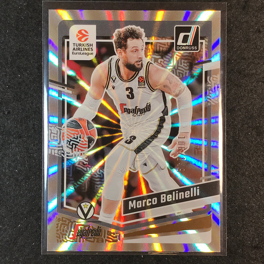 2023-24 Donruss Euroleague MARCO BELINELLI Base Holo Laser /149 #45