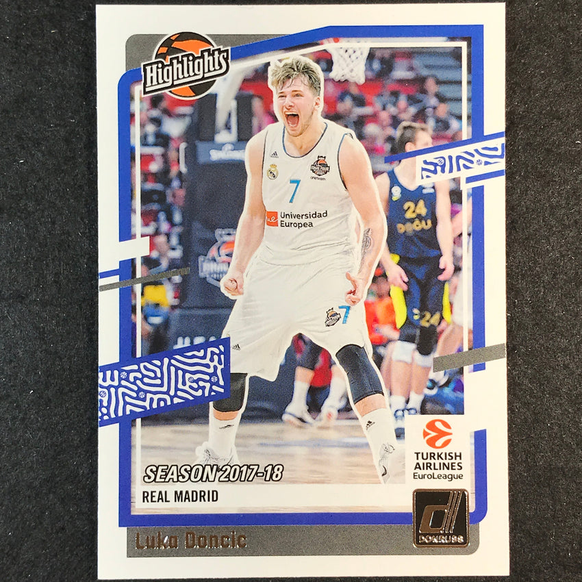 2023-24 Donruss Euroleague LUKA DONCIC Highlights Base #1