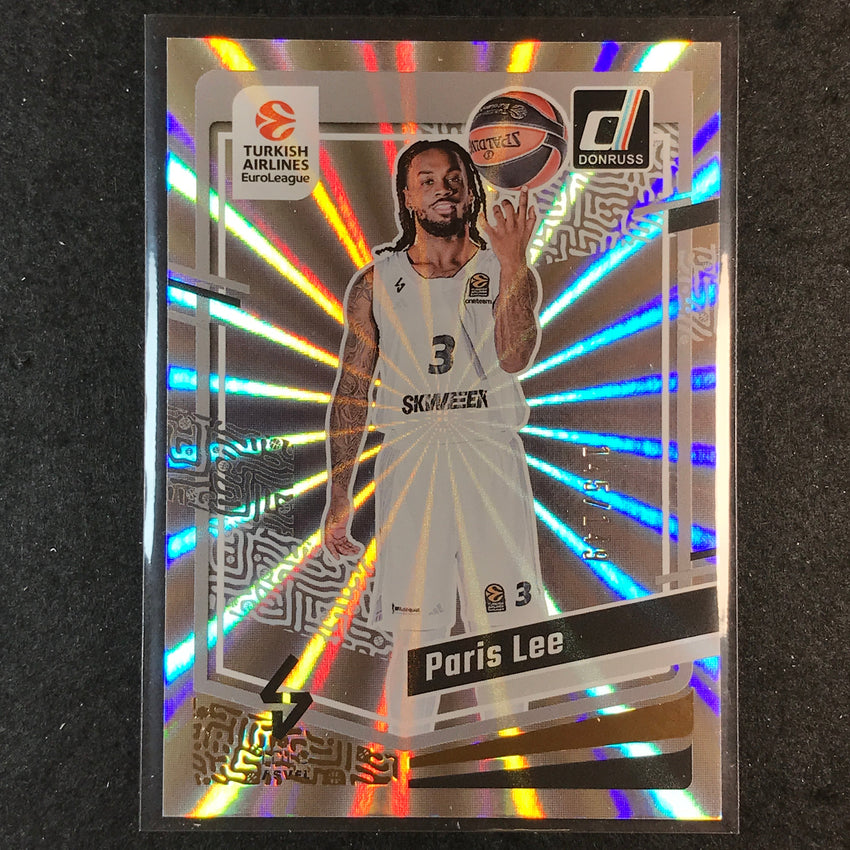 2023-24 Donruss Euroleague PARIS LEE Base Holo Laser /149 #55