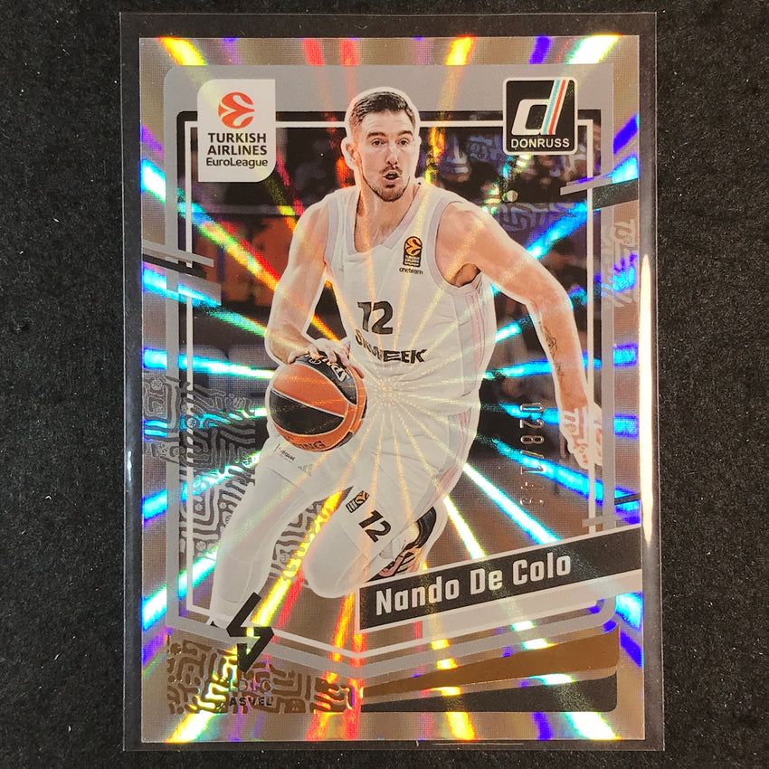 2023-24 Donruss Euroleague NANDO DE COLO Base Holo Laser /149 #80