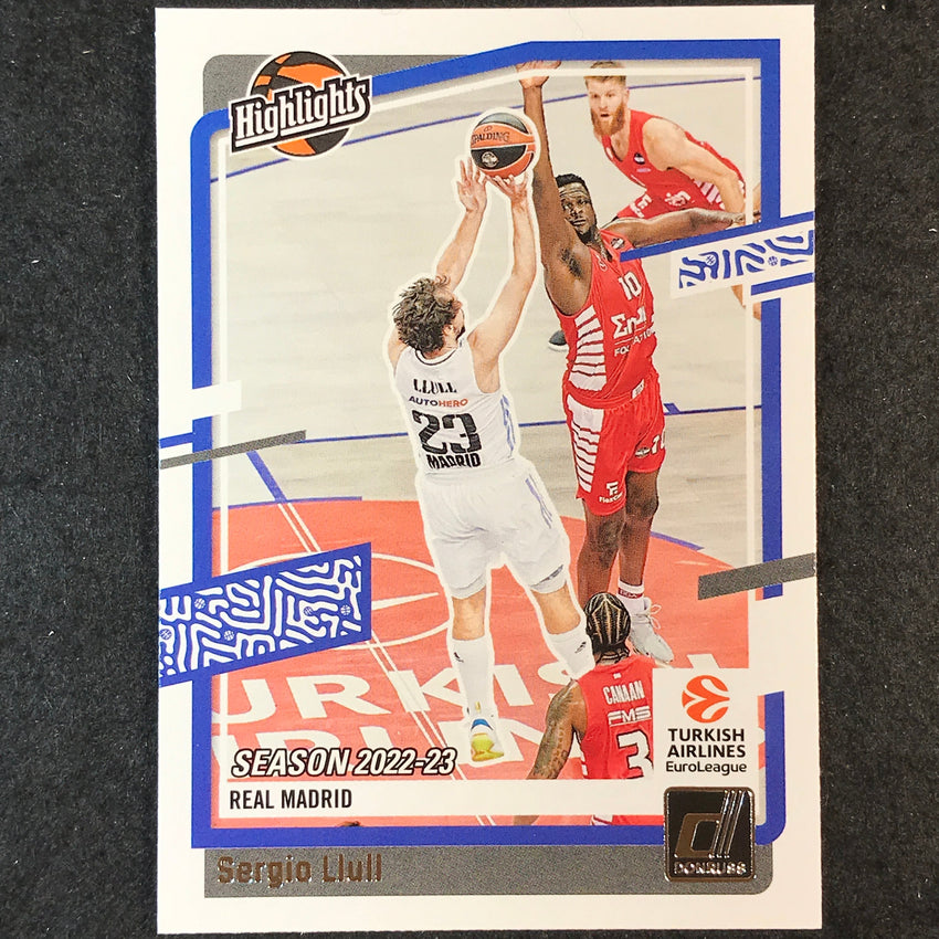 2023-24 Donruss Euroleague SERGIO LLULL Highlights Base #2