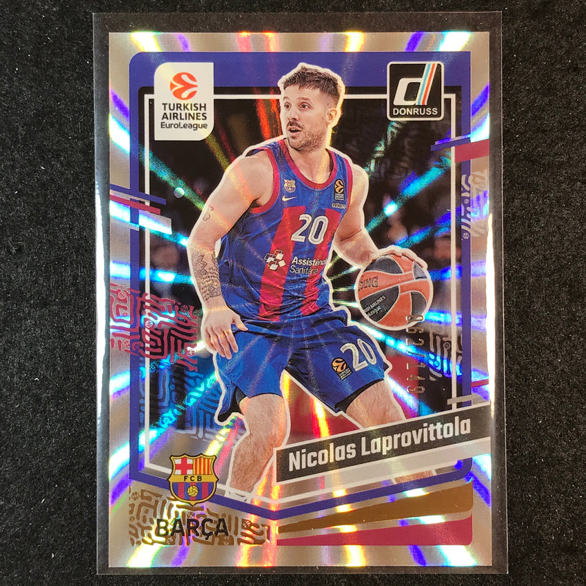 2023-24 Donruss Euroleague NICOLAS LAPROVITTOLA Base Holo Laser /149 #108