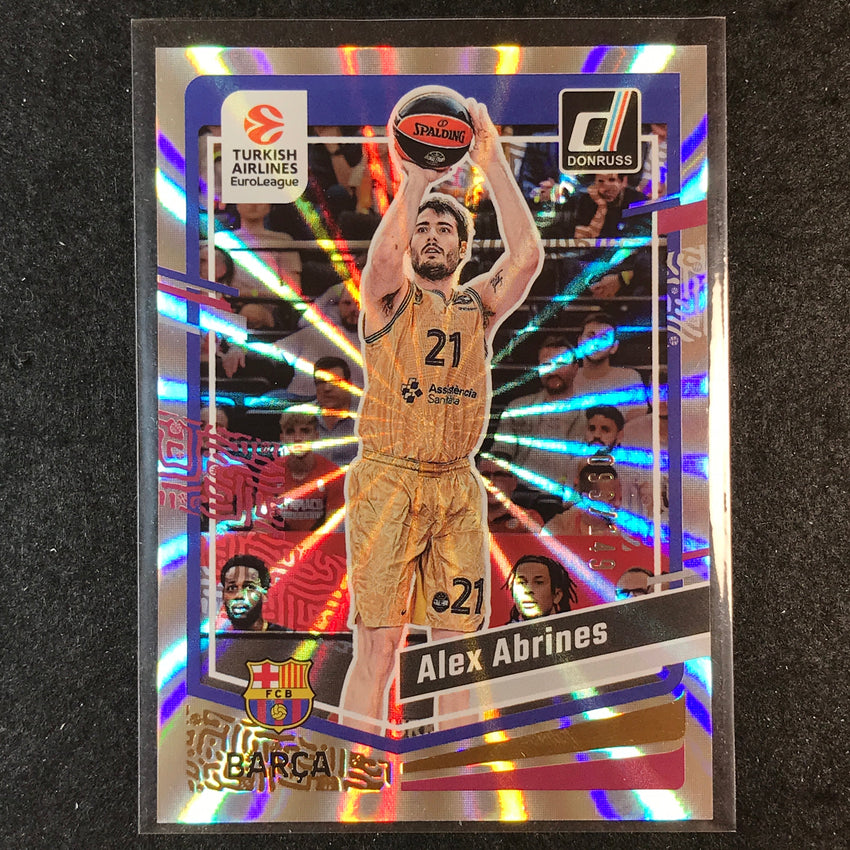 2023-24 Donruss Euroleague ALEX ABRINES Base Holo Laser /149 #109