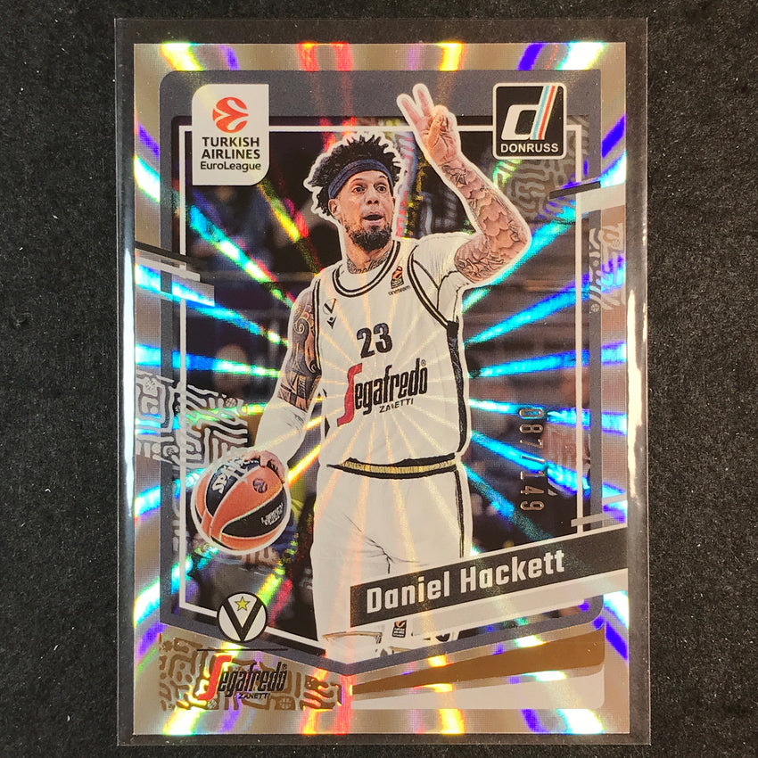 2023-24 Donruss Euroleague DANIEL HACKETT Base Holo Laser /149 #116