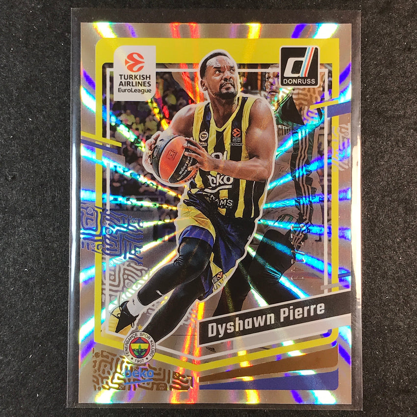 2023-24 Donruss Euroleague DYSHAWN PIERRE Base Holo Laser /149 #134