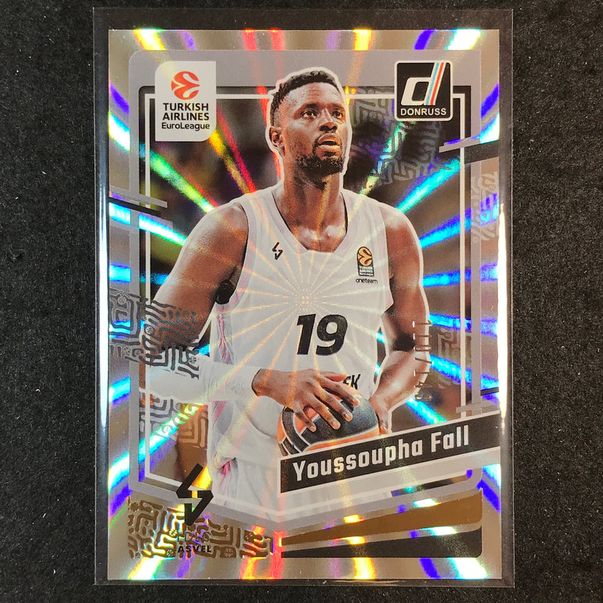 2023-24 Donruss Euroleague YOUSSOUPHA FALL Base Holo Laser /149 #146