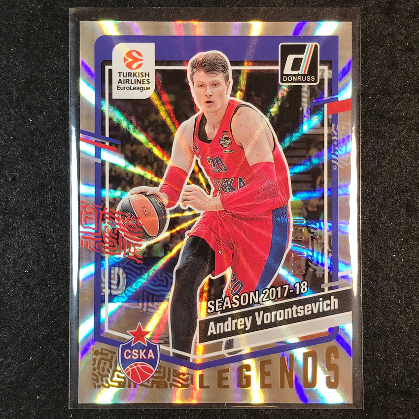 2023-24 Donruss Euroleague ANDREY VORONTSEVICH Legends Holo Laser /149 #171