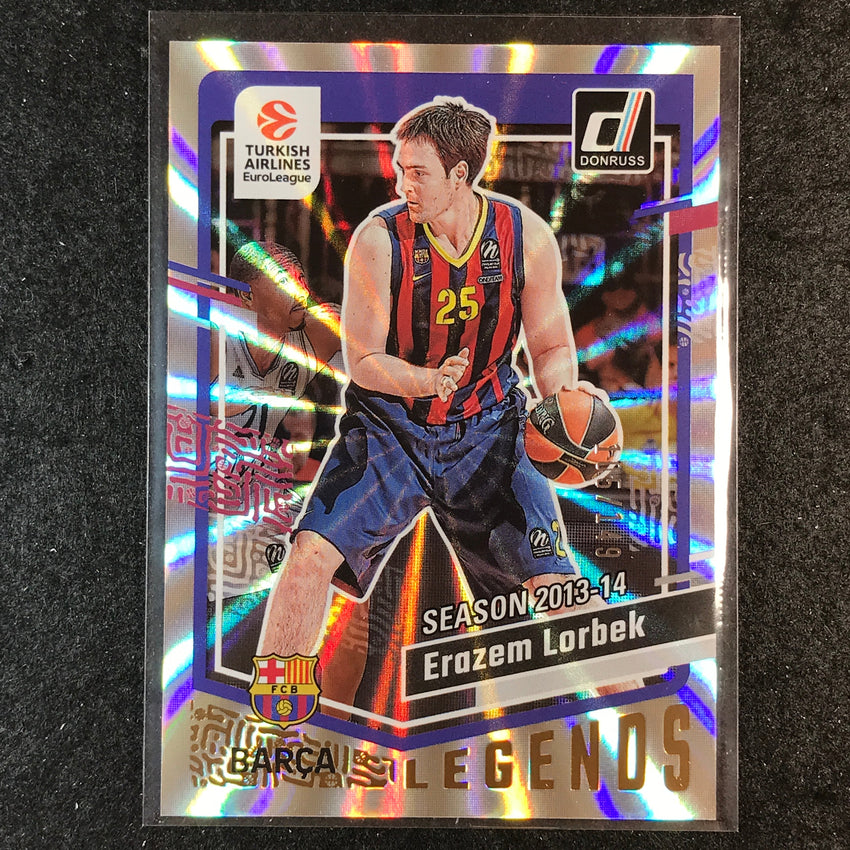 2023-24 Donruss Euroleague ERAZEM LORBEK Legends Holo Laser /149 #173