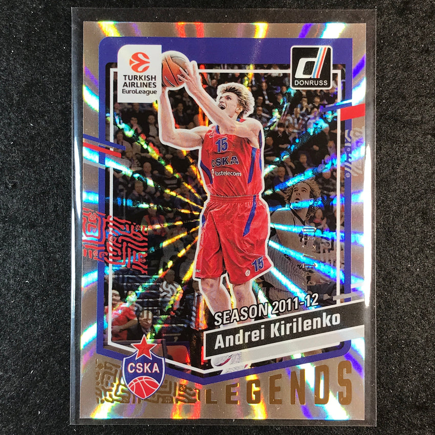 2023-24 Donruss Euroleague ANDREI KIRILENKO Legends Holo Laser /149 #176