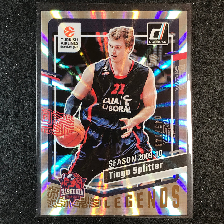 2023-24 Donruss Euroleague TIAGO SPLITTER Legends Holo Laser /149 #182