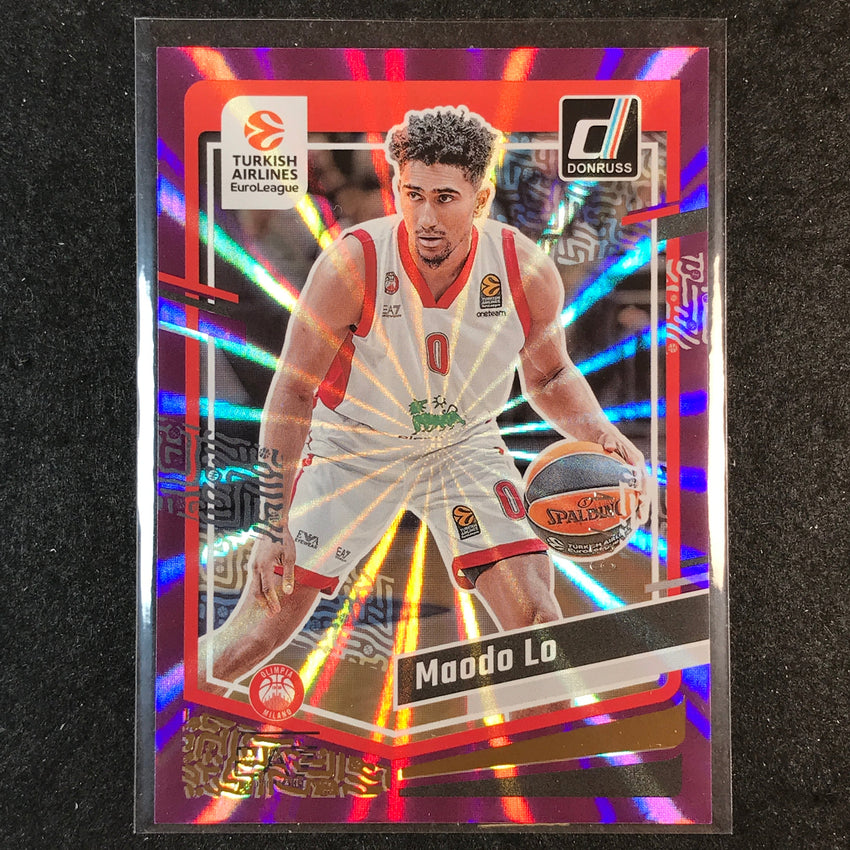 2023-24 Donruss Euroleague MAODO LO Base Purple Laser 47/99 #71