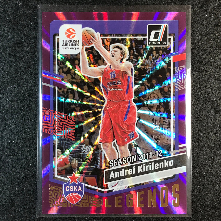 2023-24 Donruss Euroleague ANDREI KIRILENKO Legends Purple Laser 98/99 #176