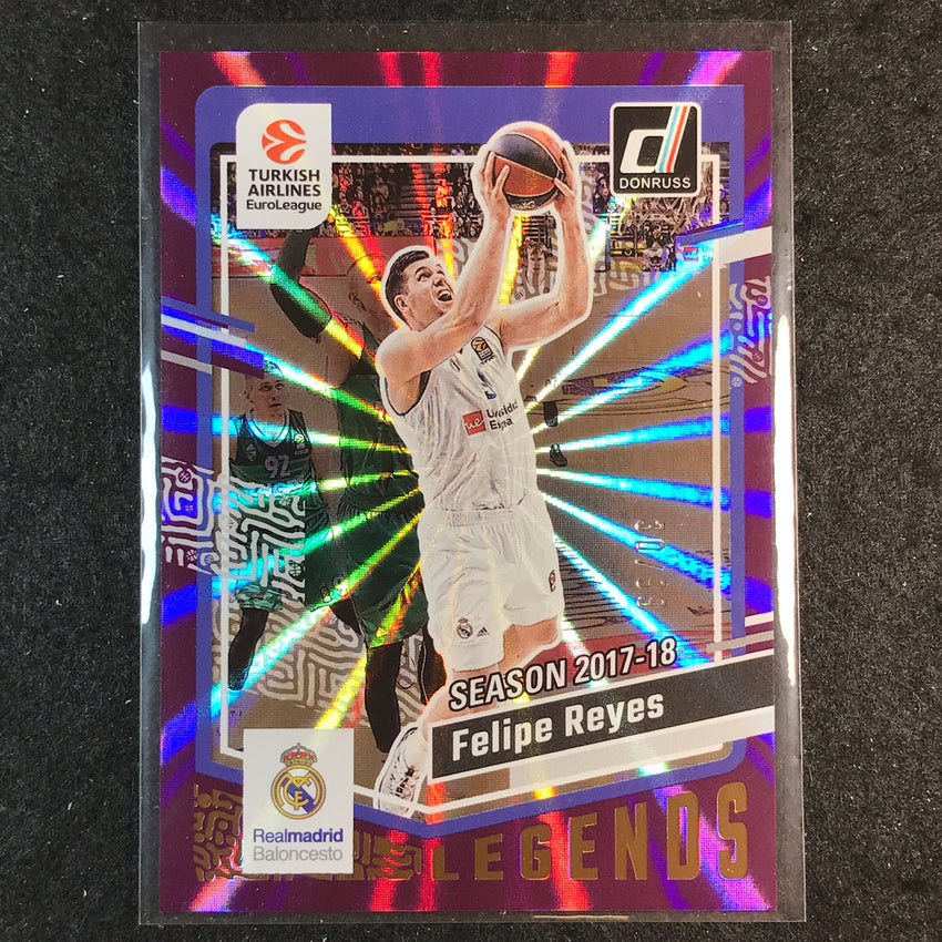 2023-24 Donruss Euroleague FELIPE REYES Legends Purple Laser 30/99 #177