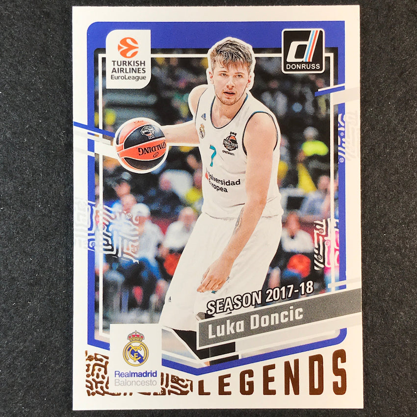 2023-24 Donruss Euroleague LUKA DONCIC Legends Base #166