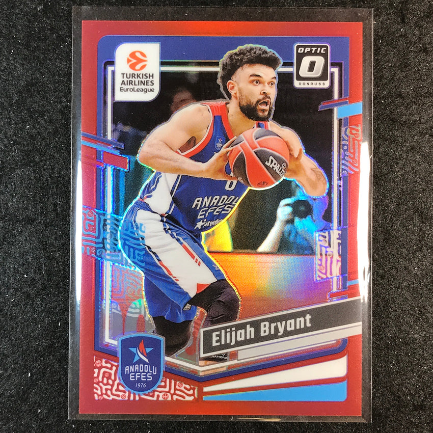 2023-24 Donruss Euroleague ELIJAH BRYANT Base Optic Red 97/99 #7