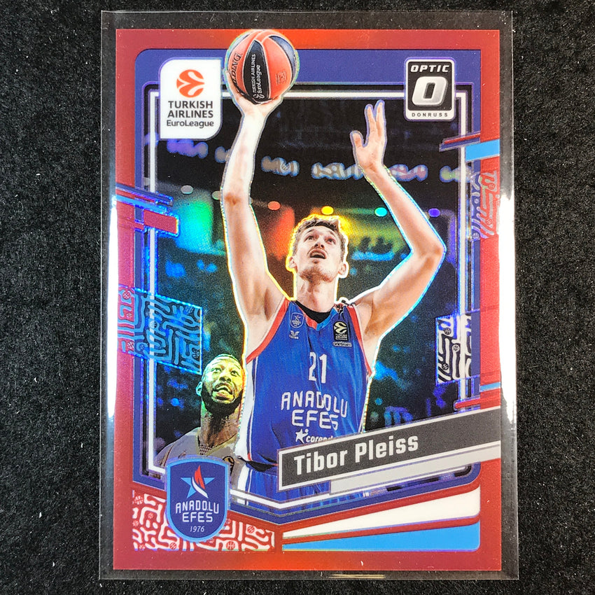 2023-24 Donruss Euroleague TIBOR PLEISS Base Optic Red 52/99 #17
