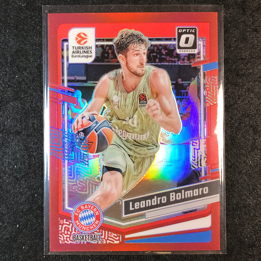 2023-24 Donruss Euroleague LEANDRO BOLMARO Base Optic Red 37/99 #35