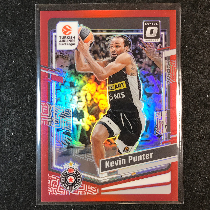 2023-24 Donruss Euroleague KEVIN PUNTER Base Optic Red 69/99 #82