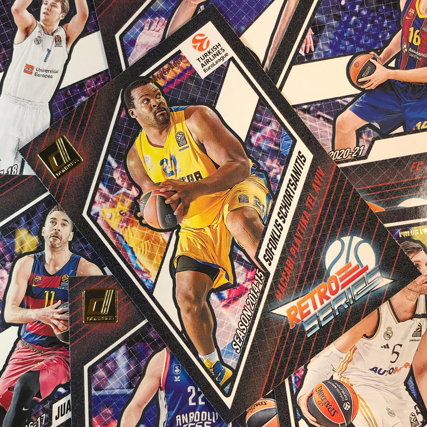 2023-24 Donruss Euroleague THEODOROS PAPALOUKAS Retro Series Press Proof #13